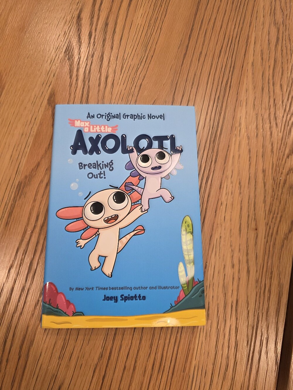 Max A Little Axolotol Graphuc Novel